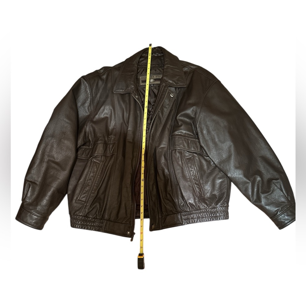 Members only leather jacket Xl